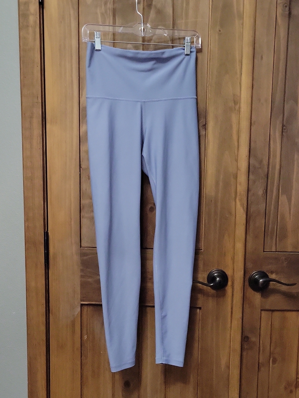 High-Waist Women's Leggings - Light Lavender